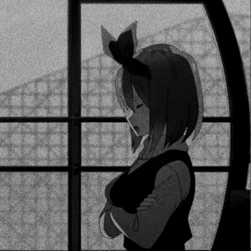 Эмодзи Nakano yotsuba dark