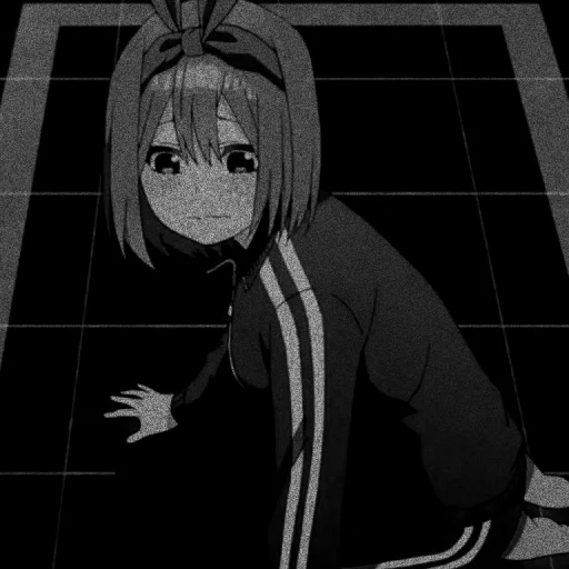 Эмодзи Nakano yotsuba dark