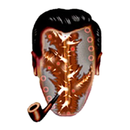 Эмодзи Накуренное Лицо