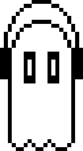 Эмодзи Napstablook Undertail