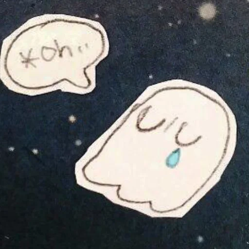 Эмодзи Napstablook Undertail