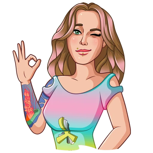 Эмодзи Nata and Yana PropellerAds