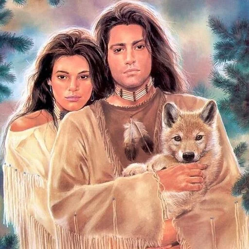 Эмодзи Native American Love