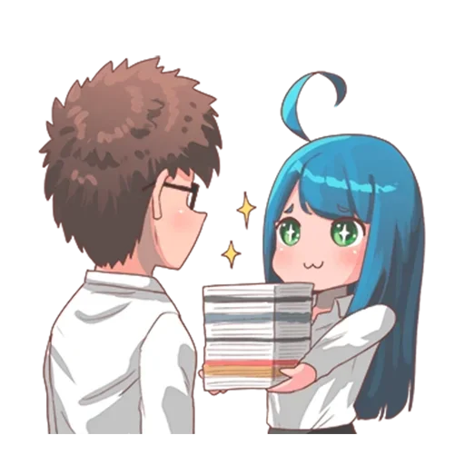 Эмодзи Натсуки и Босс