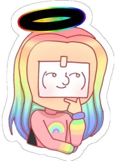 Эмодзи Ульяна Rainbow