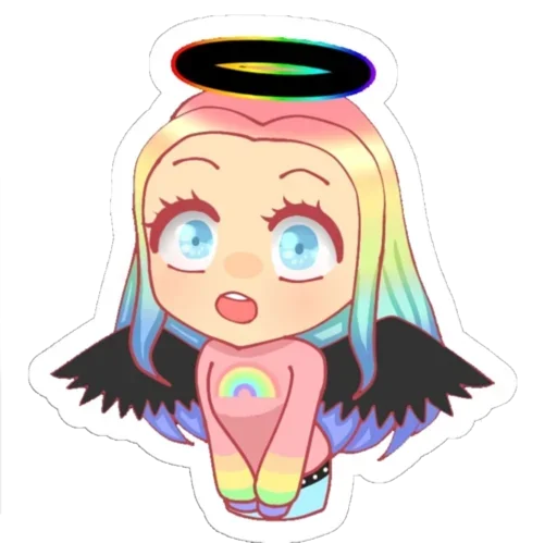 Эмодзи Ульяна Rainbow