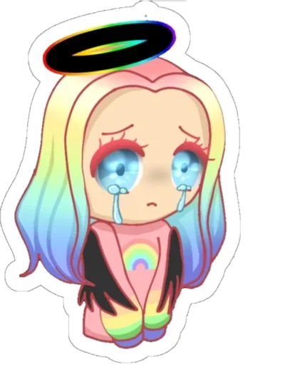 Эмодзи Ульяна Rainbow