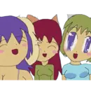 Эмодзи Nyan ~ Neko Sugar Girls