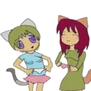 Эмодзи Nyan ~ Neko Sugar Girls