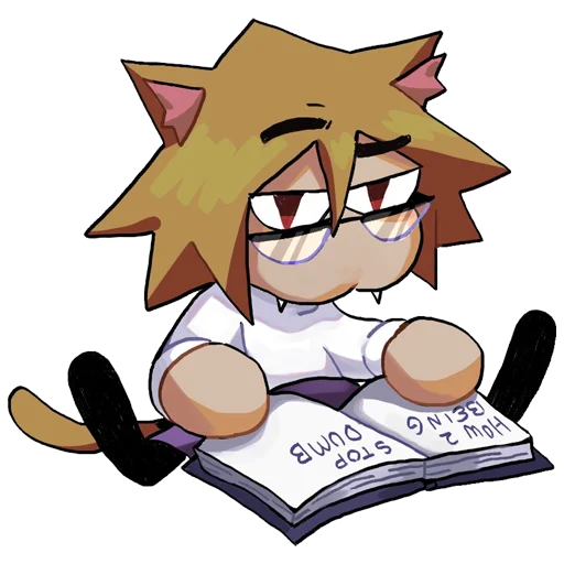 Эмодзи Neko Arc Funny