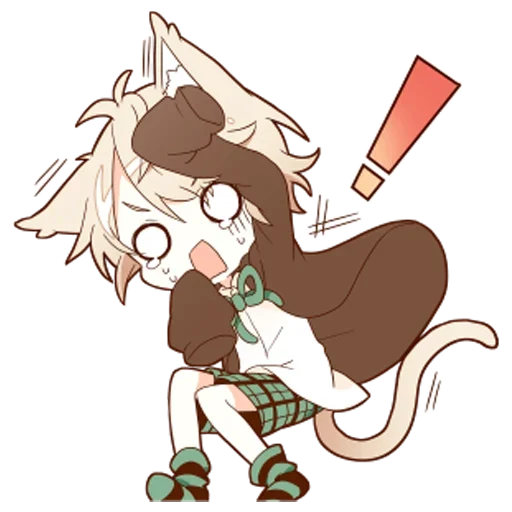 Эмодзи Neko kun
