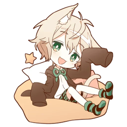 Эмодзи Neko kun