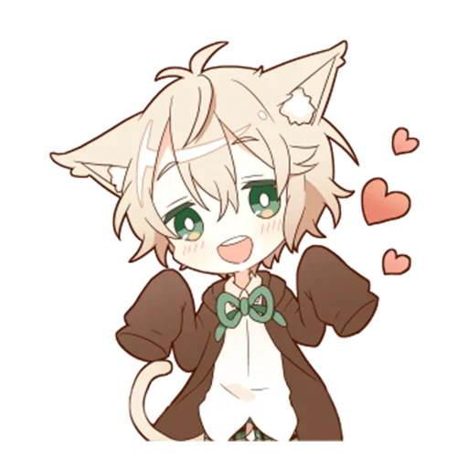 Эмодзи Neko kun