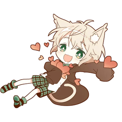 Эмодзи Neko kun