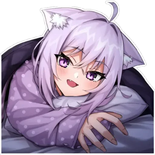 Эмодзи Nekomata Okayu