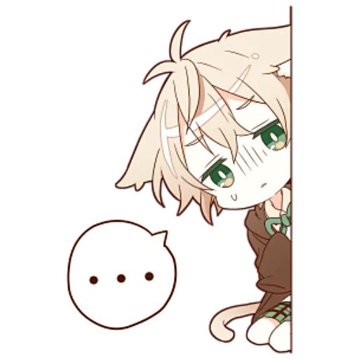 Эмодзи Некомими–кун