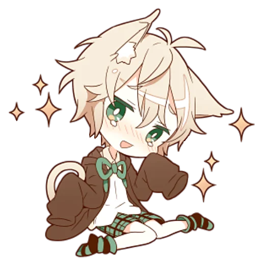 Эмодзи Некомими–кун