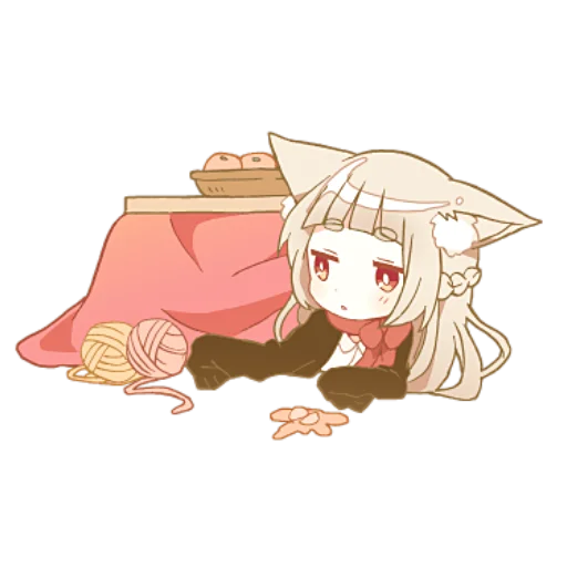 Эмодзи Некомими–тян