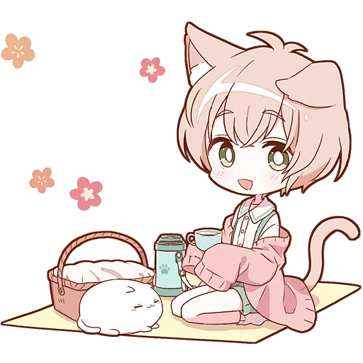 Эмодзи Весенние Некомими