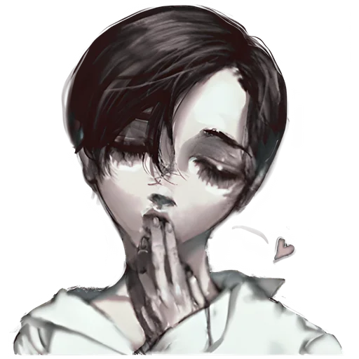 Эмодзи Несчастный мальчик