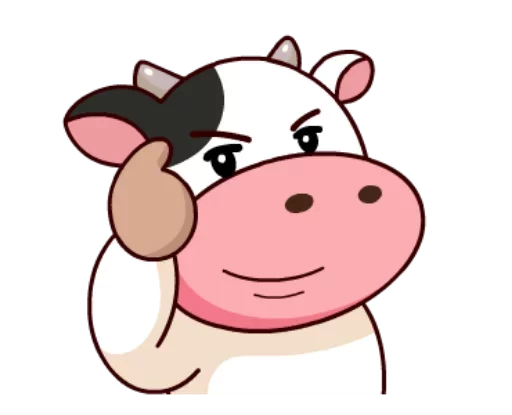 Эмодзи Cow