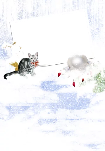 Эмодзи Зимние рамки