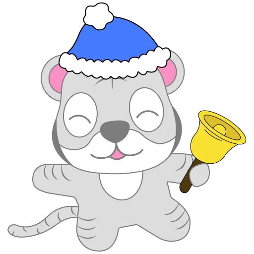 Эмодзи New Year Tigers