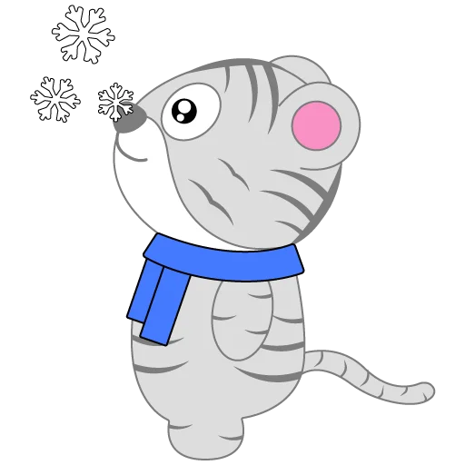 Эмодзи New Year Tigers