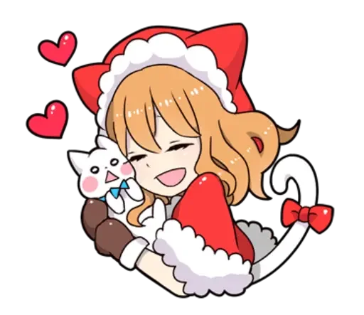 Эмодзи snow girls