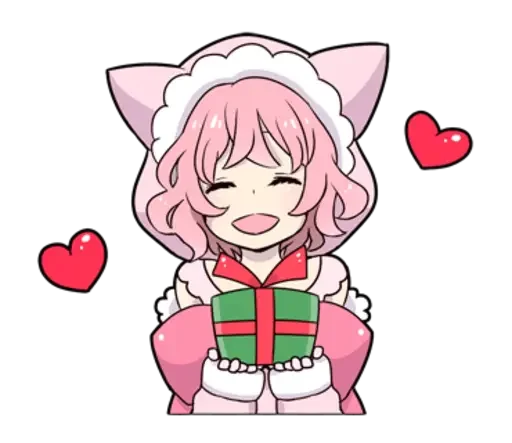 Эмодзи snow girls