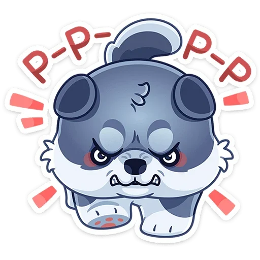 Эмодзи Маламут Ньют