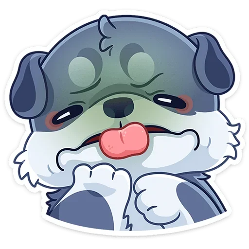 Эмодзи Маламут Ньют