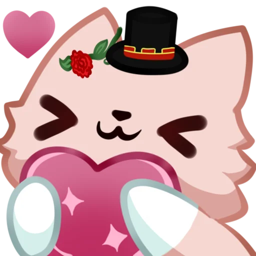 Эмодзи Ния котик