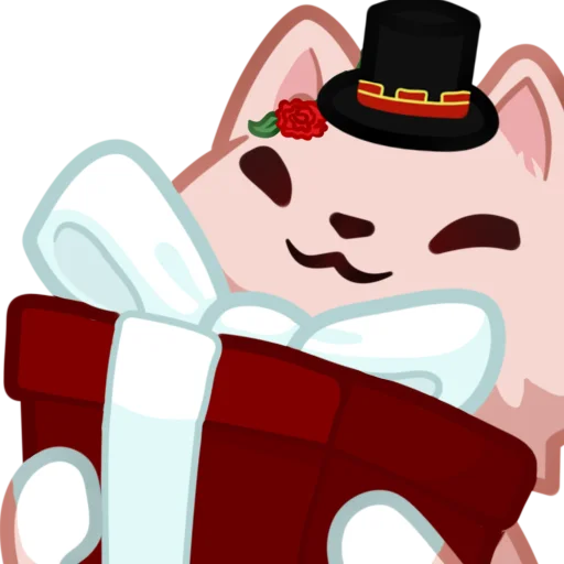 Эмодзи Ния котик