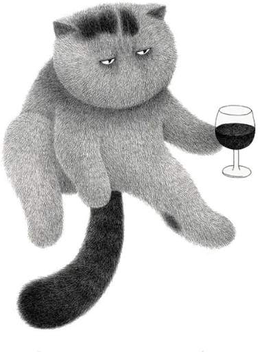 Эмодзи Night Cat