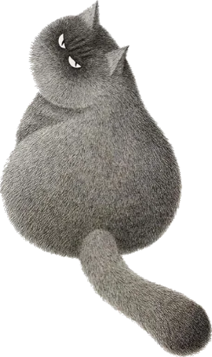 Эмодзи Night Cat