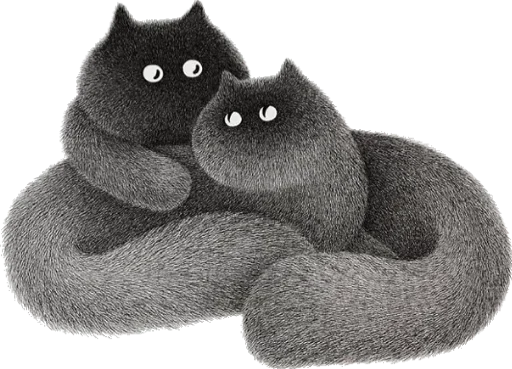 Эмодзи Night Cat