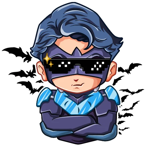 Эмодзи Nightwing | Найтвинг