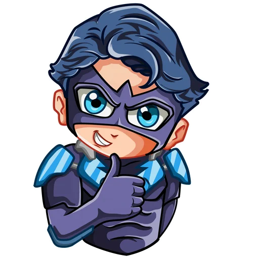 Эмодзи Nightwing | Найтвинг
