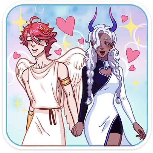 Эмодзи Нико без надписей