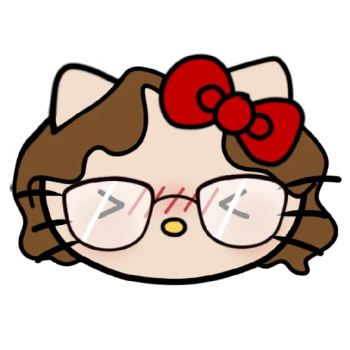 Эмодзи Никюры китти