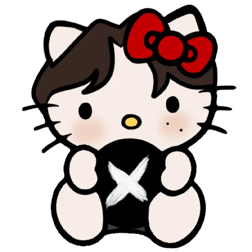 Эмодзи Никюры китти