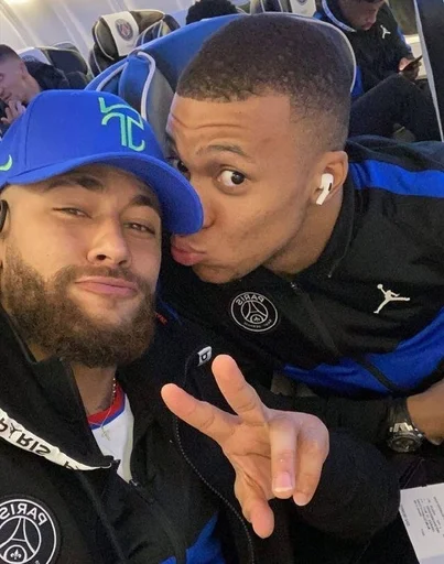 Эмодзи neymar and mbappe