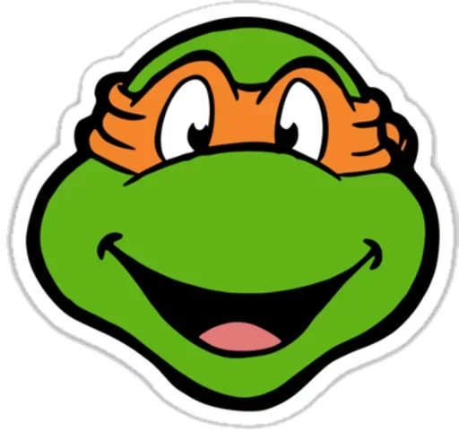 Эмодзи Ninja Turtles