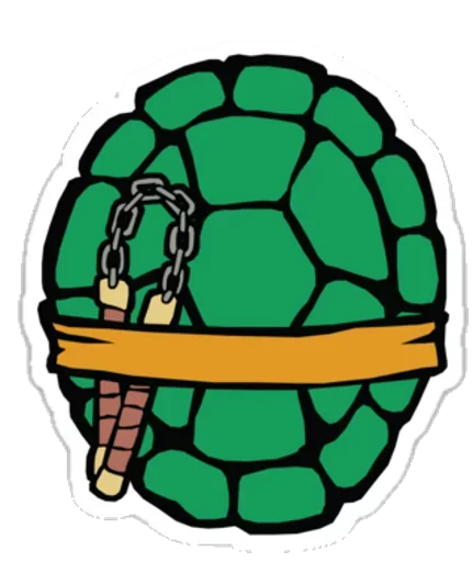 Эмодзи Ninja Turtles