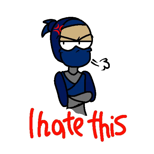 Эмодзи Ninja pack