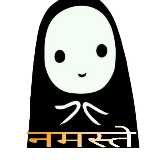 Эмодзи Kaonashi