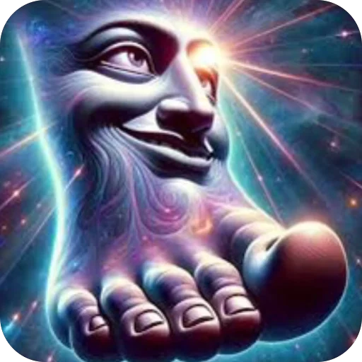 Эмодзи Нога Благости