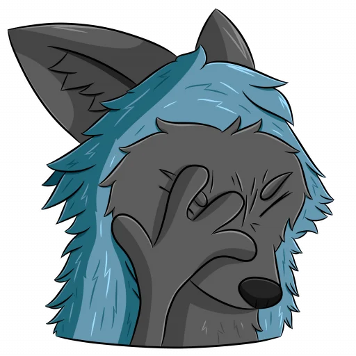 Эмодзи Noggy Fox