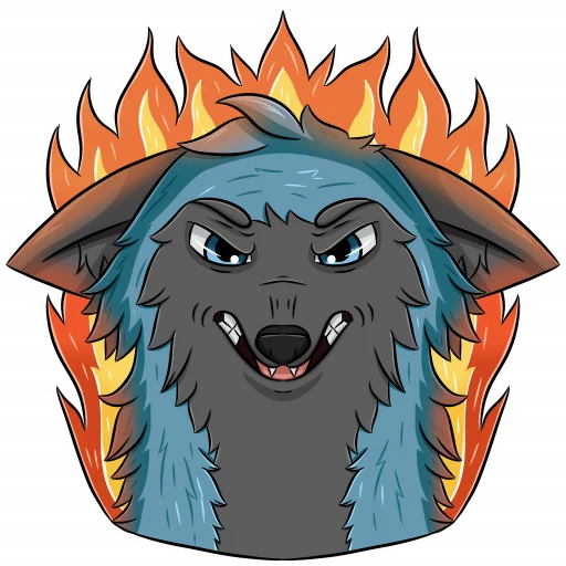 Эмодзи Noggy Fox